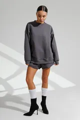 Свитшот женский oversize — фото 1