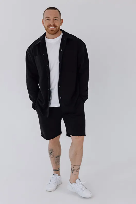 Рубашка из футера UNISEX