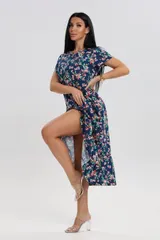Платье женское из кулирки Кармелита сакура — фото 3