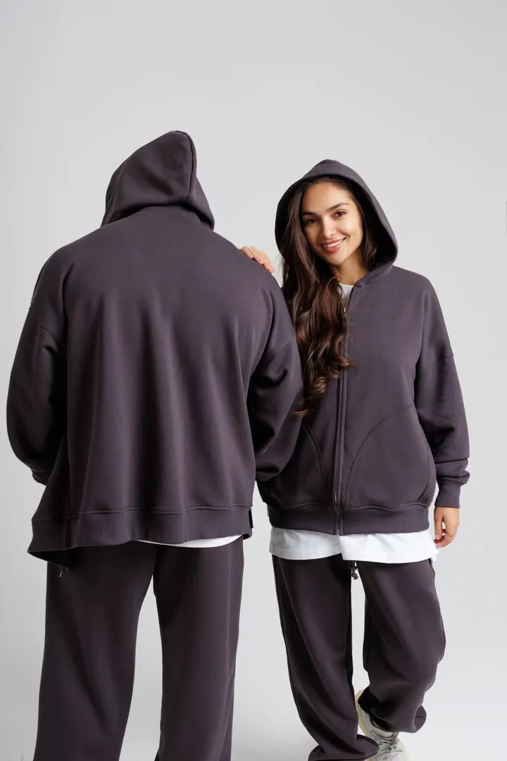 Женский zip-up утепленный