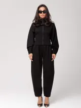 Костюм женский с курткой и свободными брюками Zip-Dart — фото 1