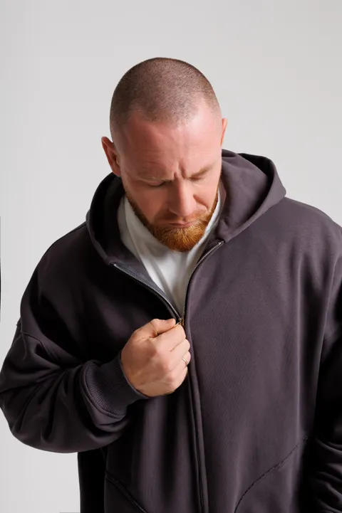 Мужской zip-up утепленный