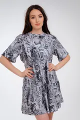 Платье женское из кулирки Бохо кобра — фото 2
